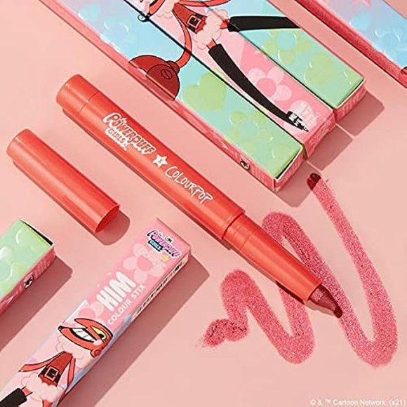 ColourPop | ColourPop x Powerpuff Girls Him Metallic Eyeshadow Stix - Picture 1 of 3